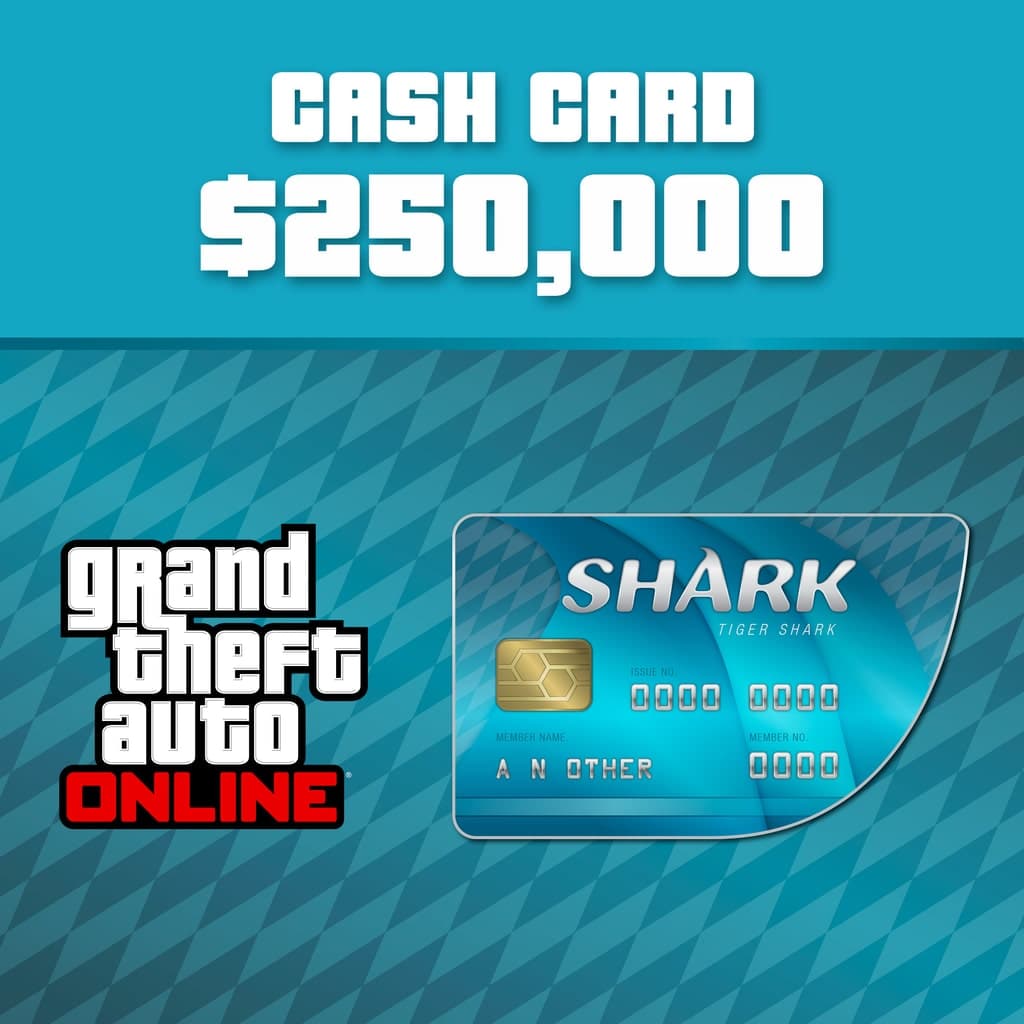 GTA Online: Tiger Shark Cash Card (PS4)