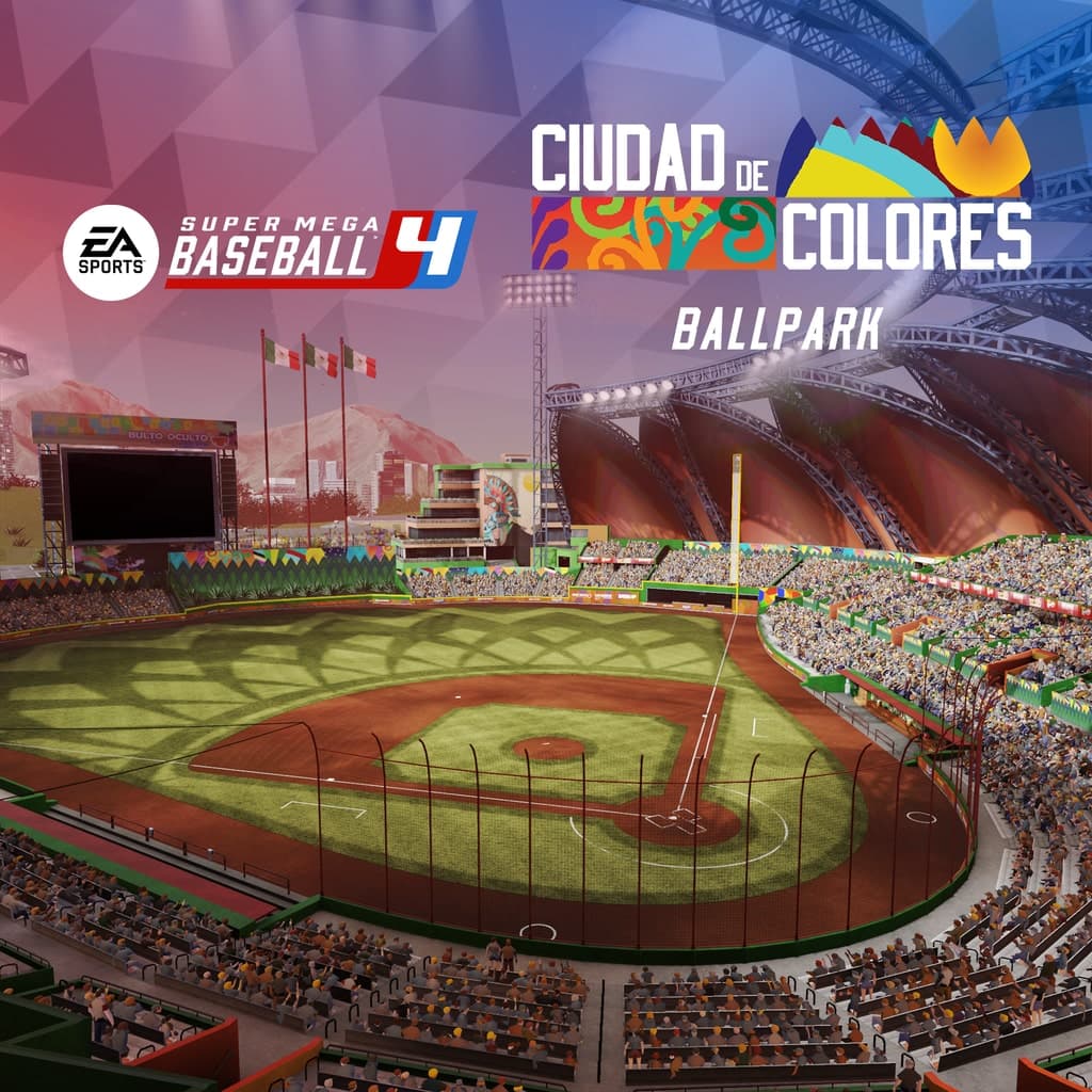 Super Mega Baseball 4 Ciudad de Colores Stadium