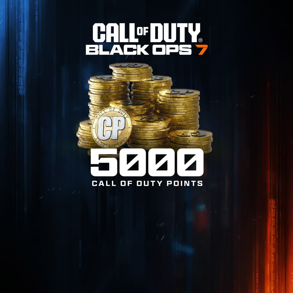 5,000 Black Ops 7 or Call of Duty: Warzone Points