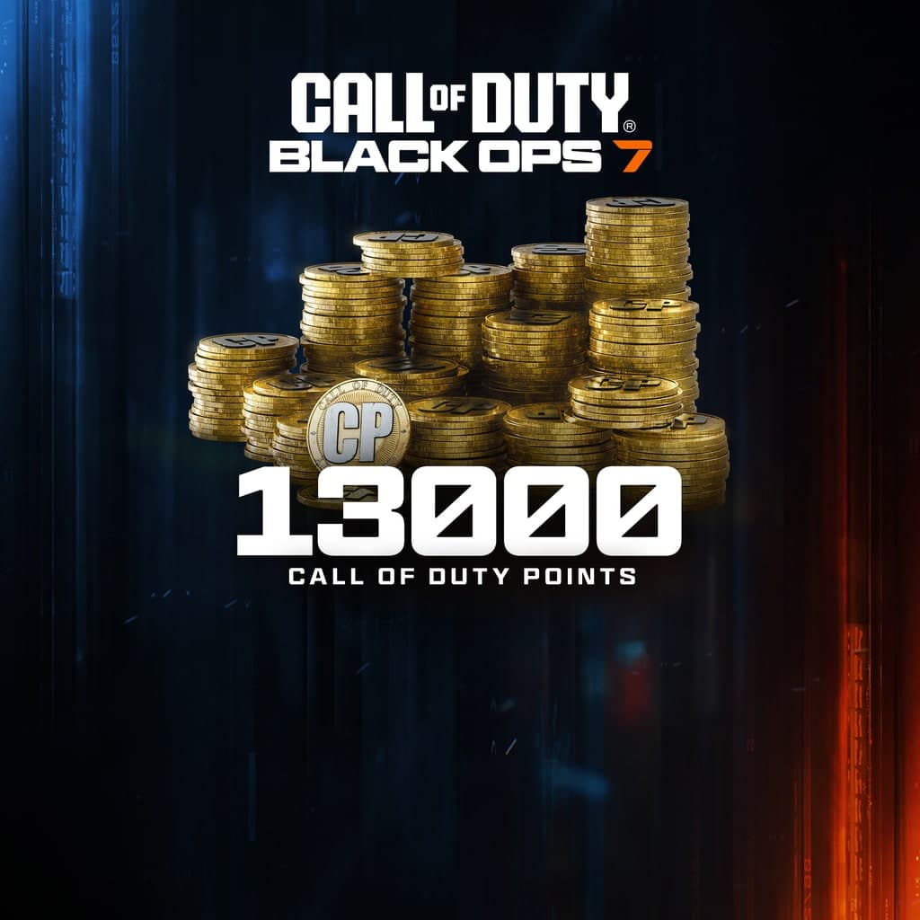13,000 Black Ops 7 or Call of Duty: Warzone Points