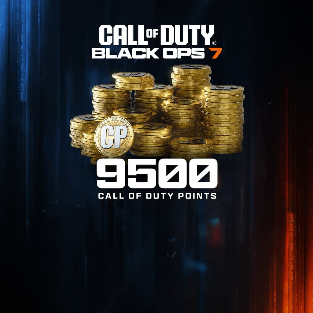 9,500 Black Ops 7 or Call of Duty: Warzone Points