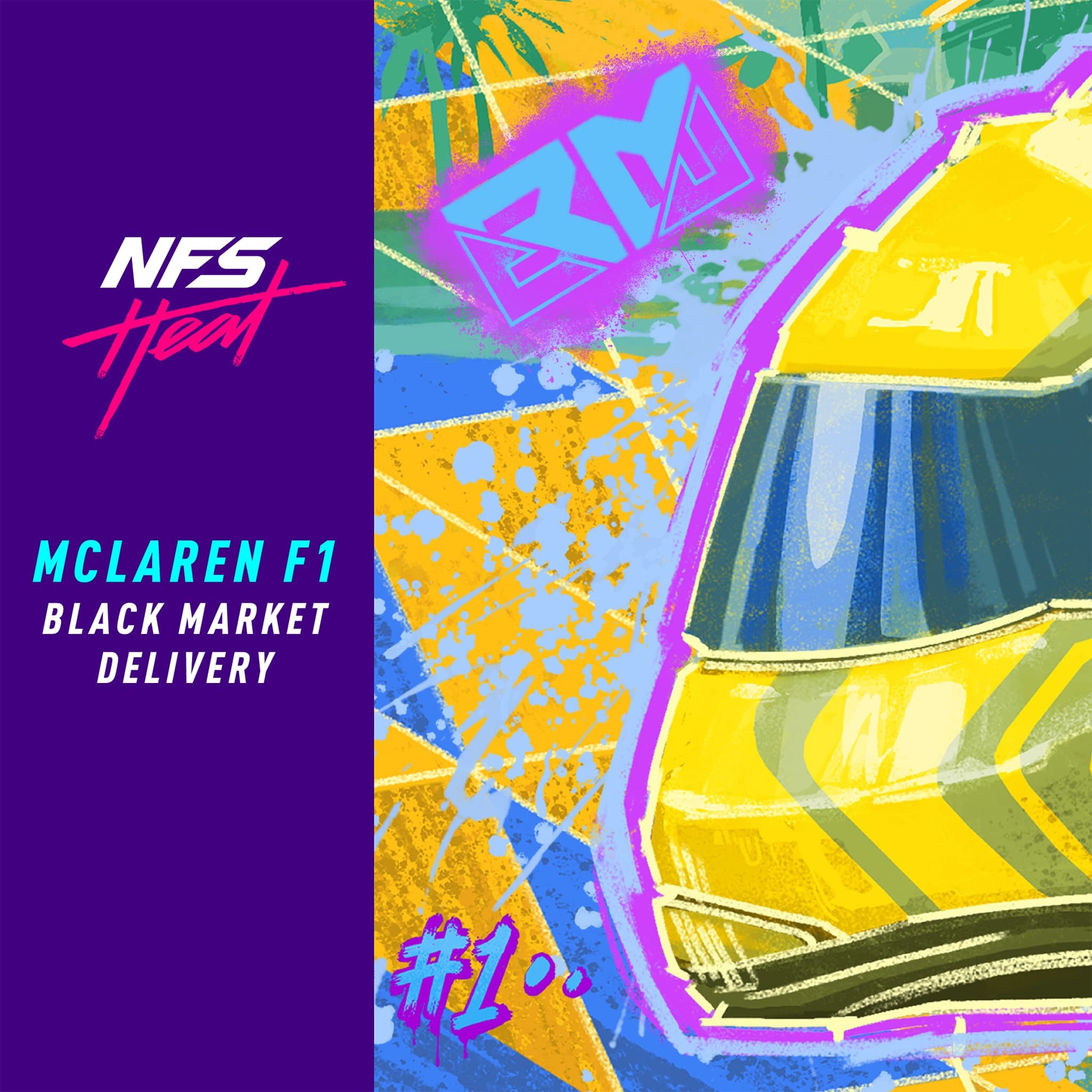 Need for Speed Heat - McLaren F1 Black Market Delivery